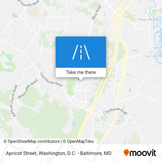 Apricot Street map
