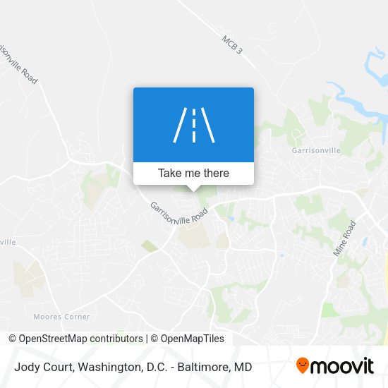 Jody Court map