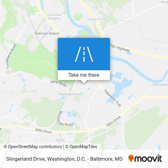 Mapa de Slingerland Drive