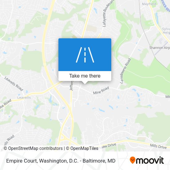 Mapa de Empire Court