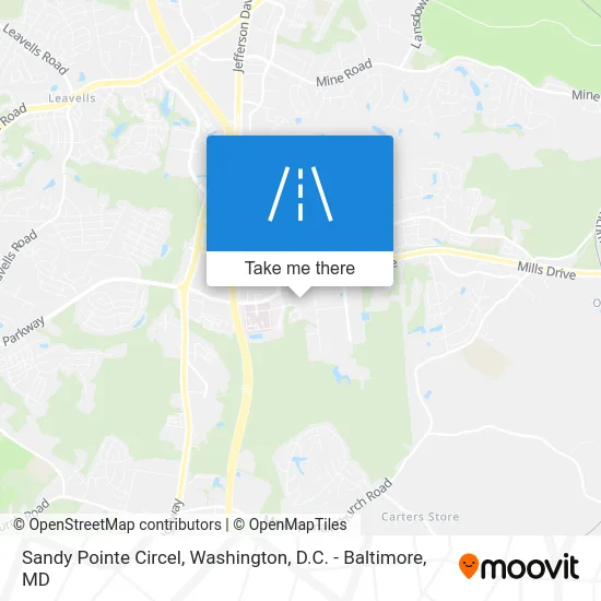 Sandy Pointe Circel map