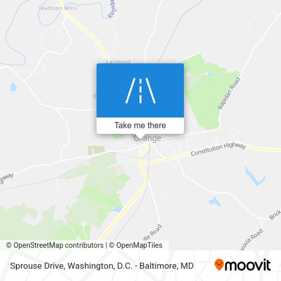 Sprouse Drive map