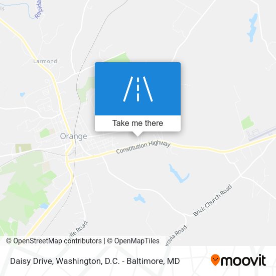 Daisy Drive map