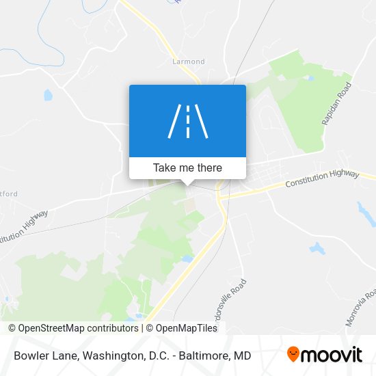 Bowler Lane map