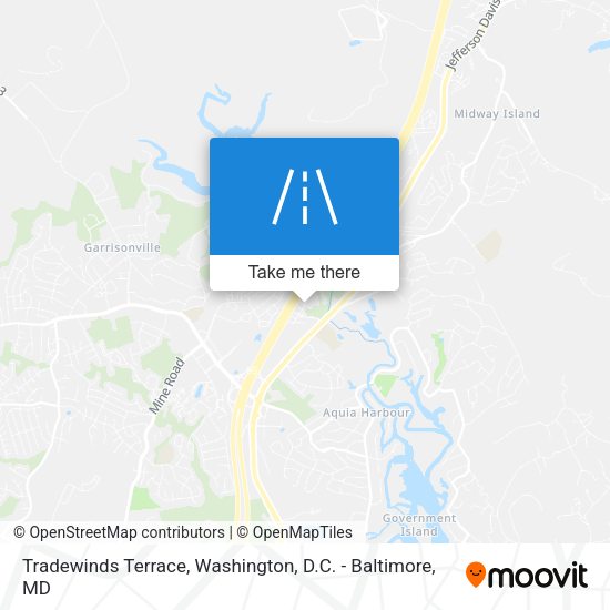 Mapa de Tradewinds Terrace