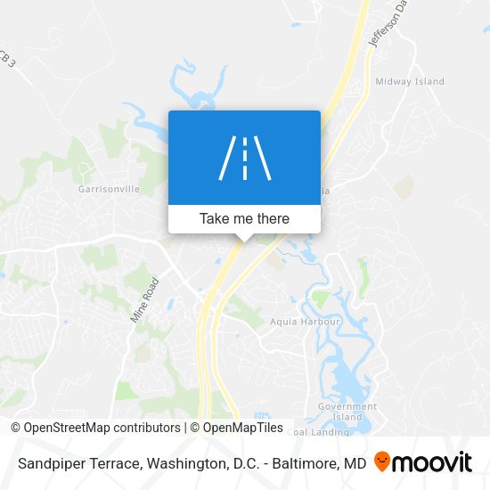 Sandpiper Terrace map