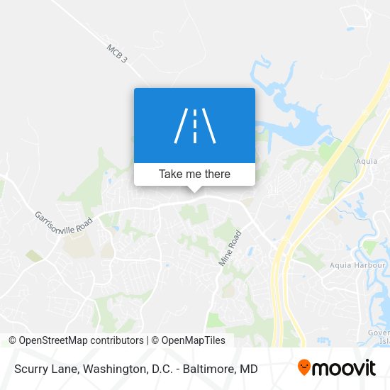 Mapa de Scurry Lane