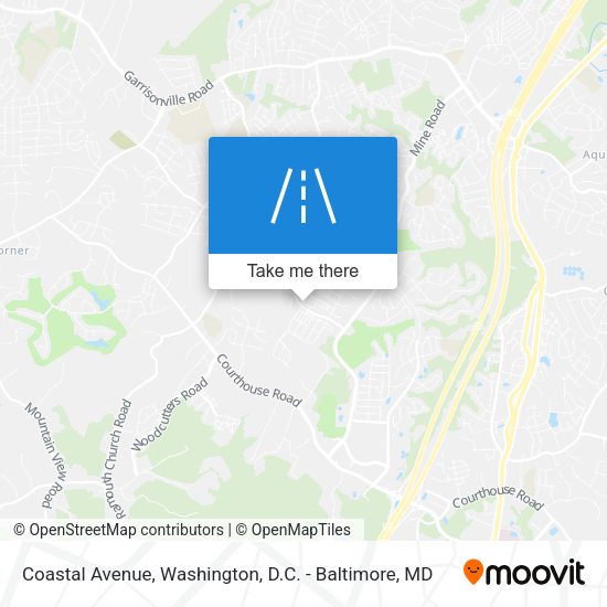 Mapa de Coastal Avenue