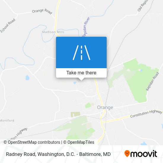 Radney Road map