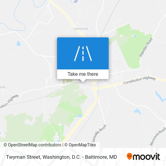 Mapa de Twyman Street