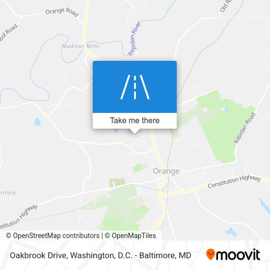 Oakbrook Drive map