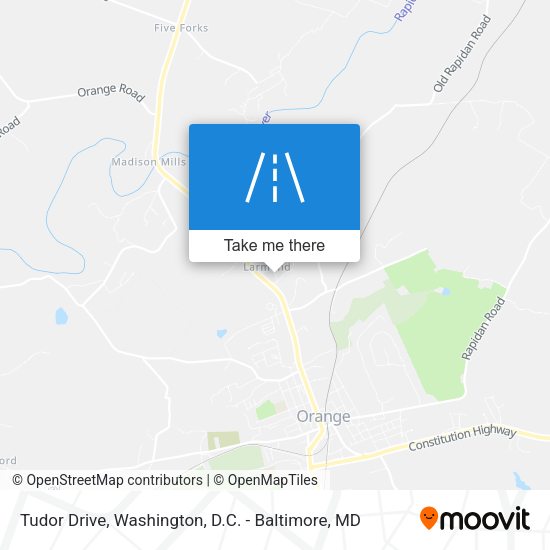 Mapa de Tudor Drive