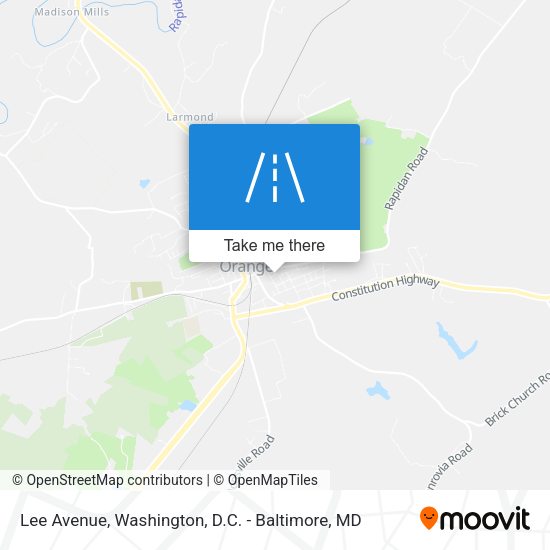 Mapa de Lee Avenue