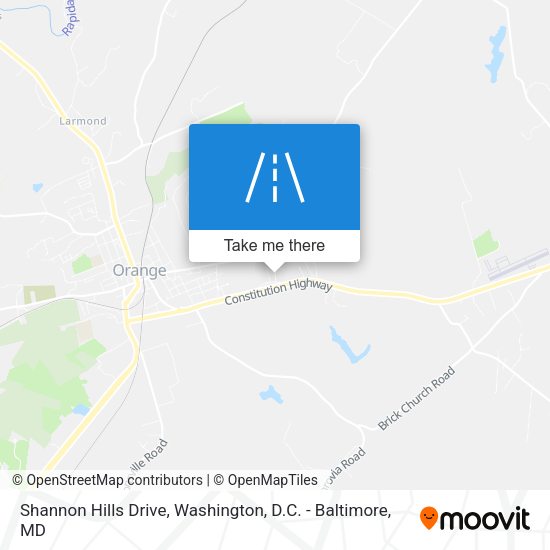 Shannon Hills Drive map