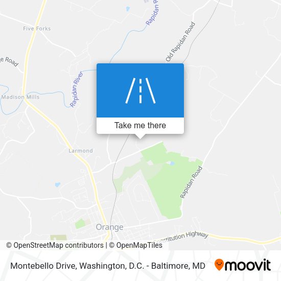 Montebello Drive map