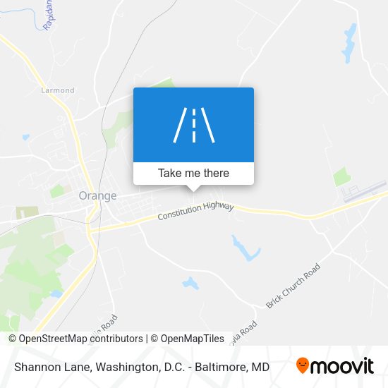 Shannon Lane map