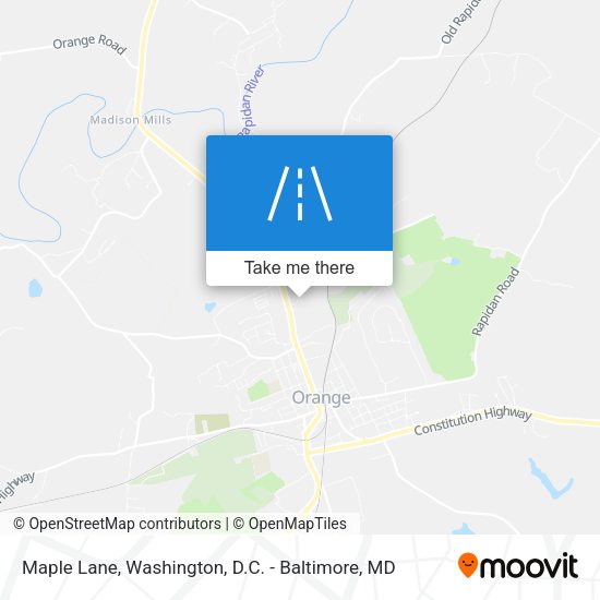 Mapa de Maple Lane