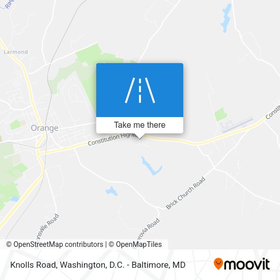 Knolls Road map