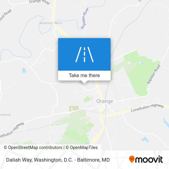 Daliah Way map