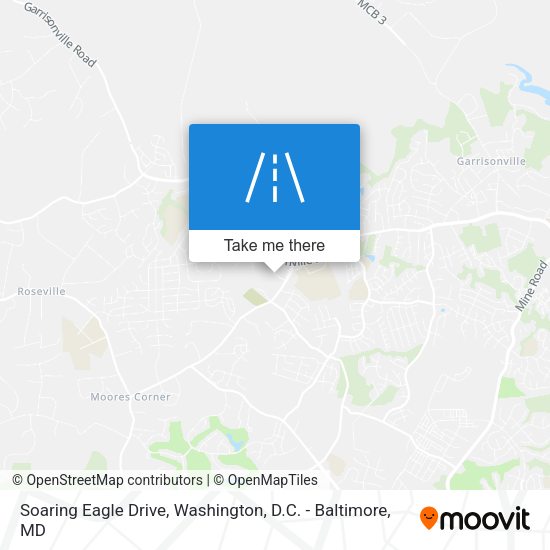 Soaring Eagle Drive map