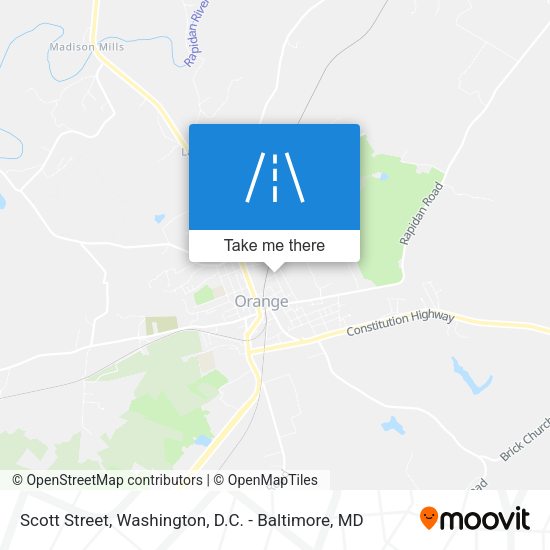 Scott Street map