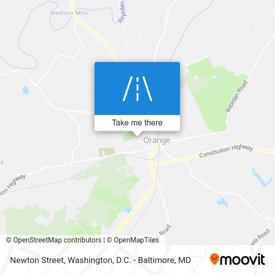 Mapa de Newton Street