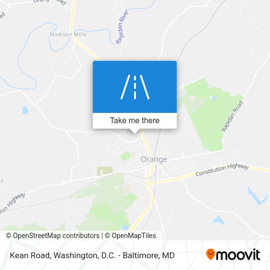 Mapa de Kean Road
