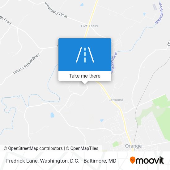 Mapa de Fredrick Lane