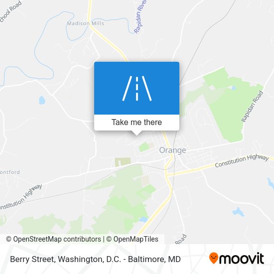 Mapa de Berry Street