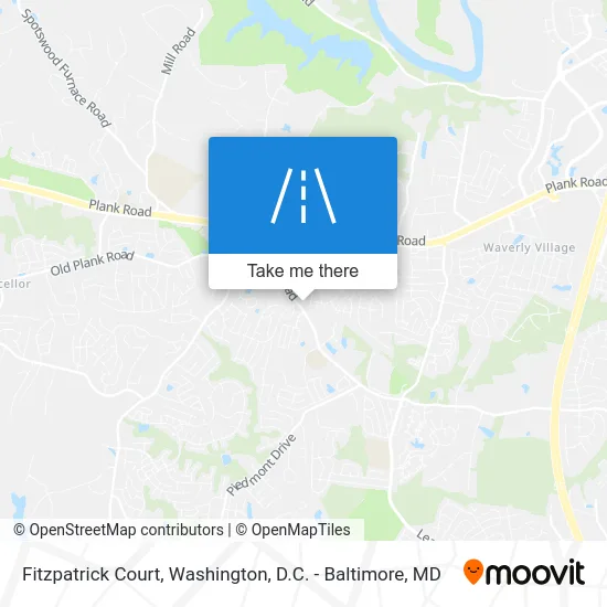 Fitzpatrick Court map