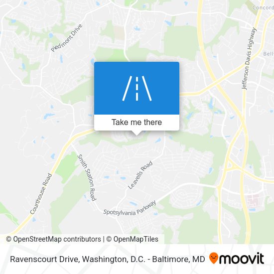 Ravenscourt Drive map