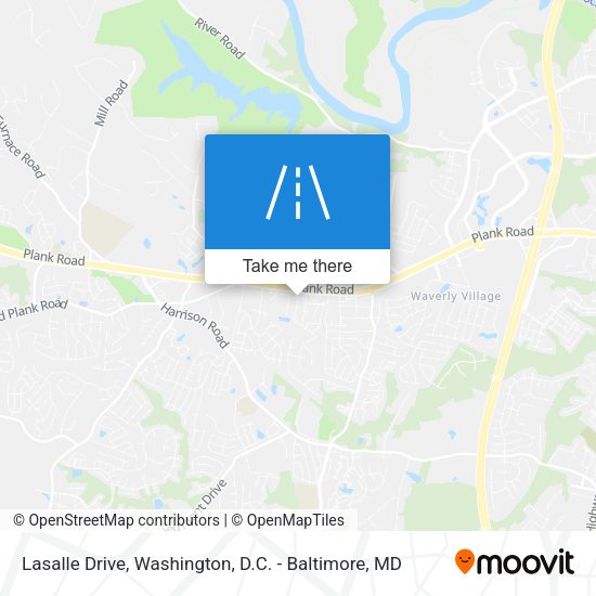 Lasalle Drive map