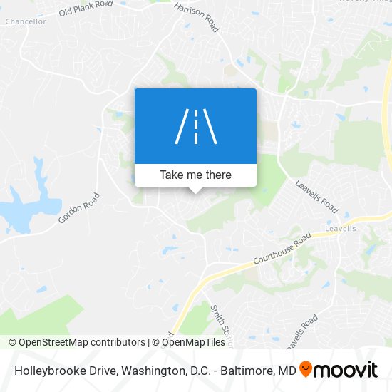 Holleybrooke Drive map