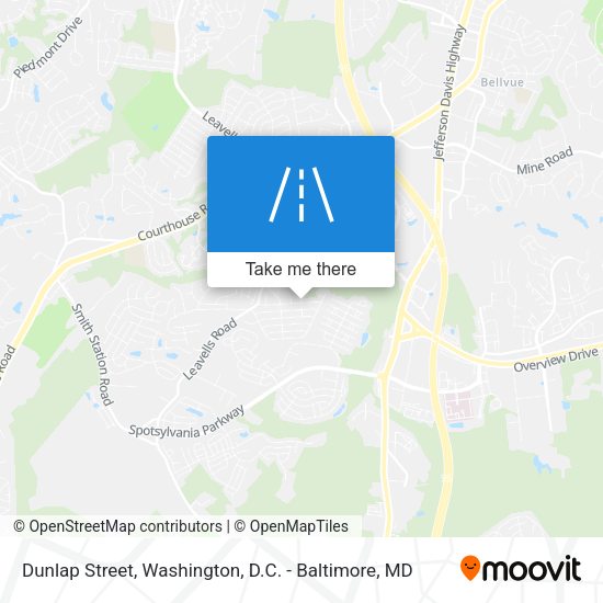 Dunlap Street map