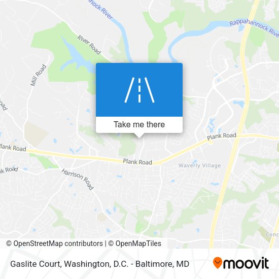 Gaslite Court map