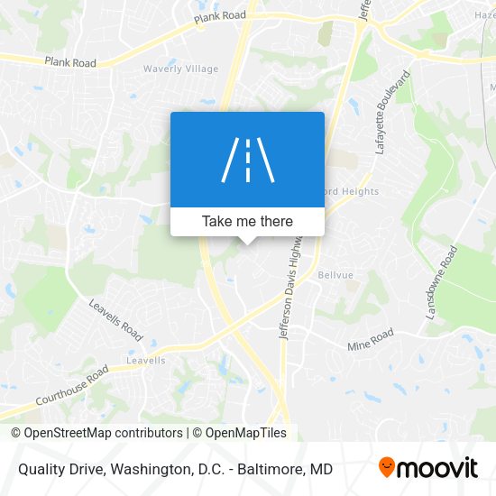 Quality Drive map