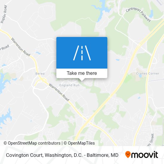 Covington Court map