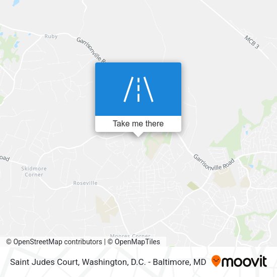 Mapa de Saint Judes Court