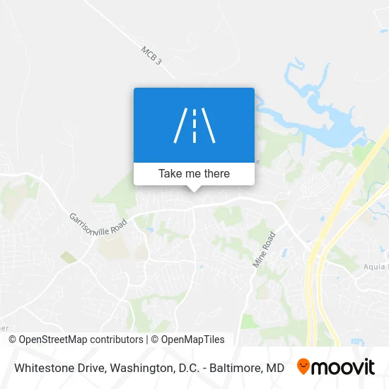 Whitestone Drive map