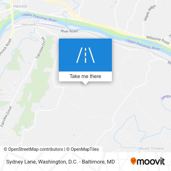 Sydney Lane map