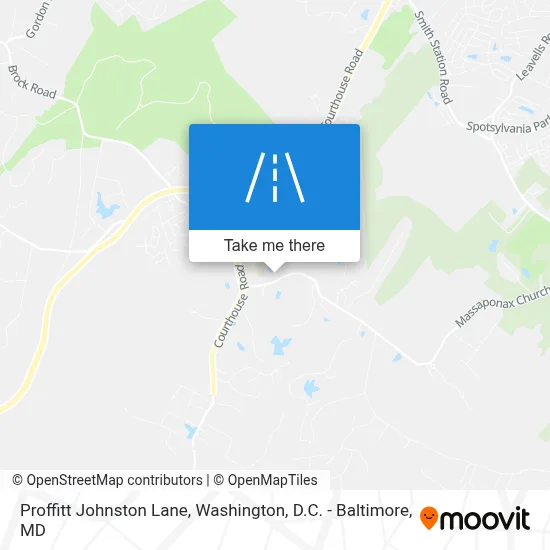 Proffitt Johnston Lane map