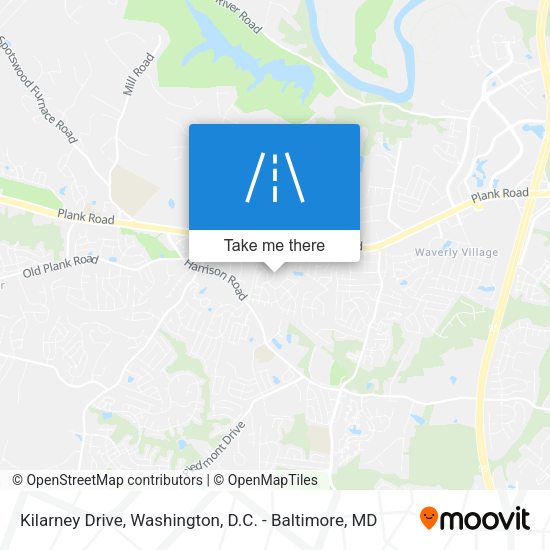 Kilarney Drive map