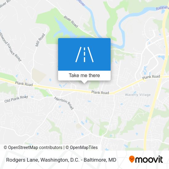 Rodgers Lane map