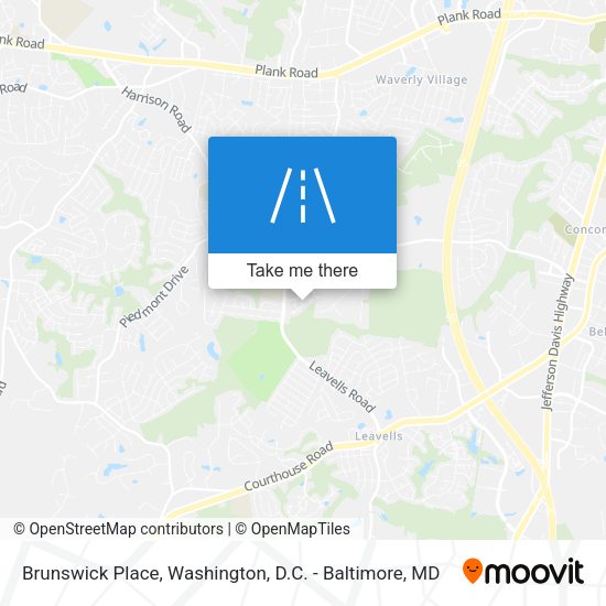 Brunswick Place map