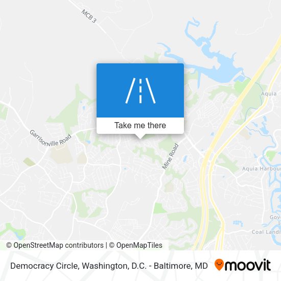 Democracy Circle map