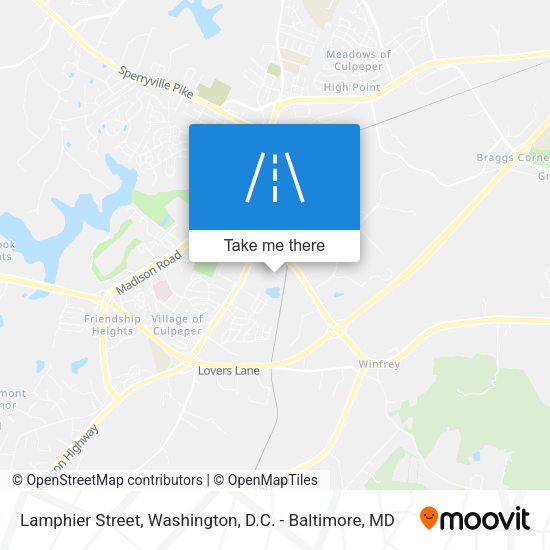 Mapa de Lamphier Street