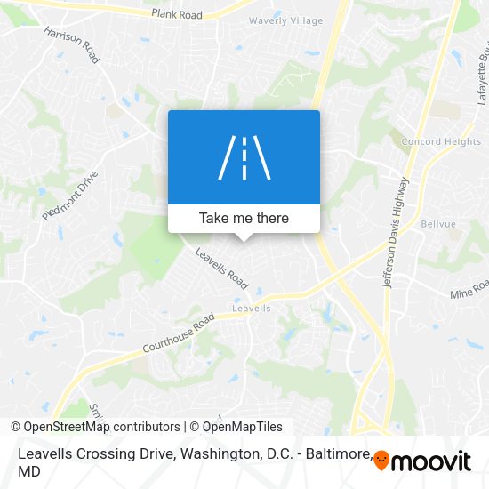 Leavells Crossing Drive map