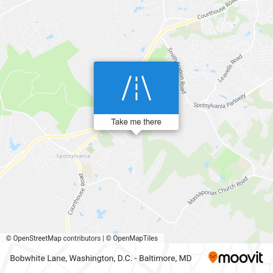 Bobwhite Lane map