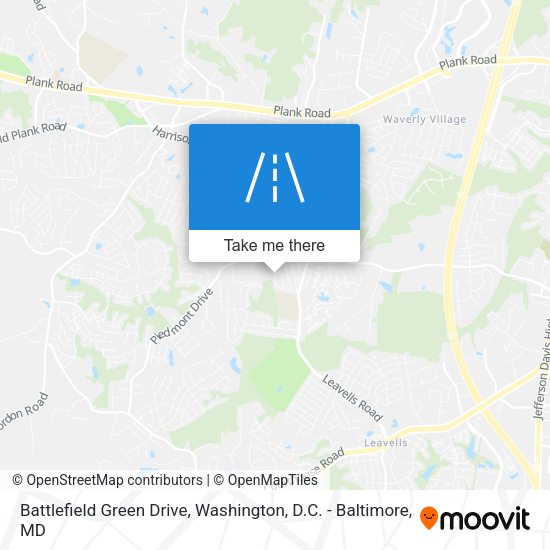 Mapa de Battlefield Green Drive