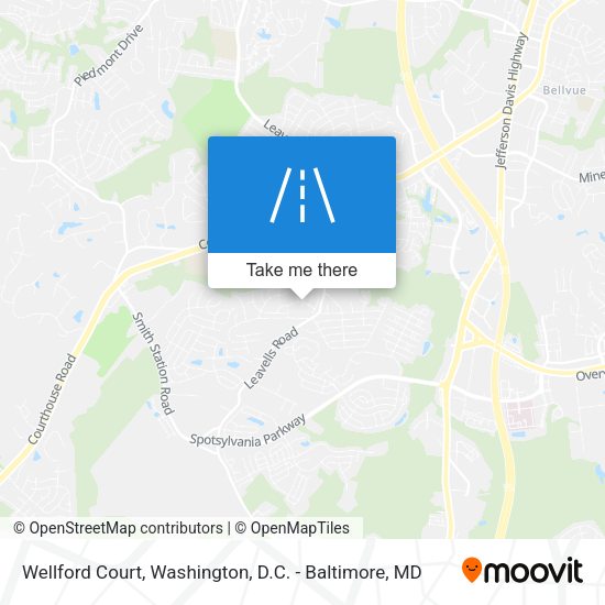 Wellford Court map